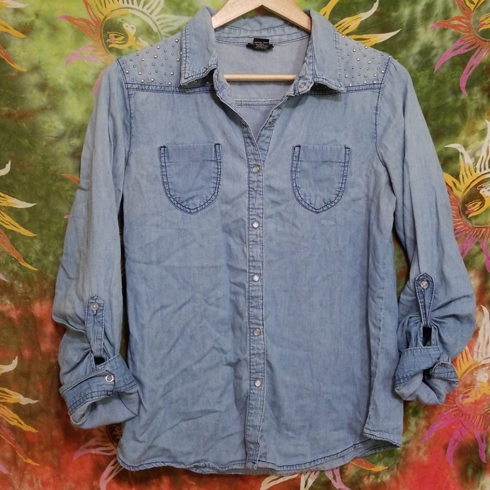 Denim top